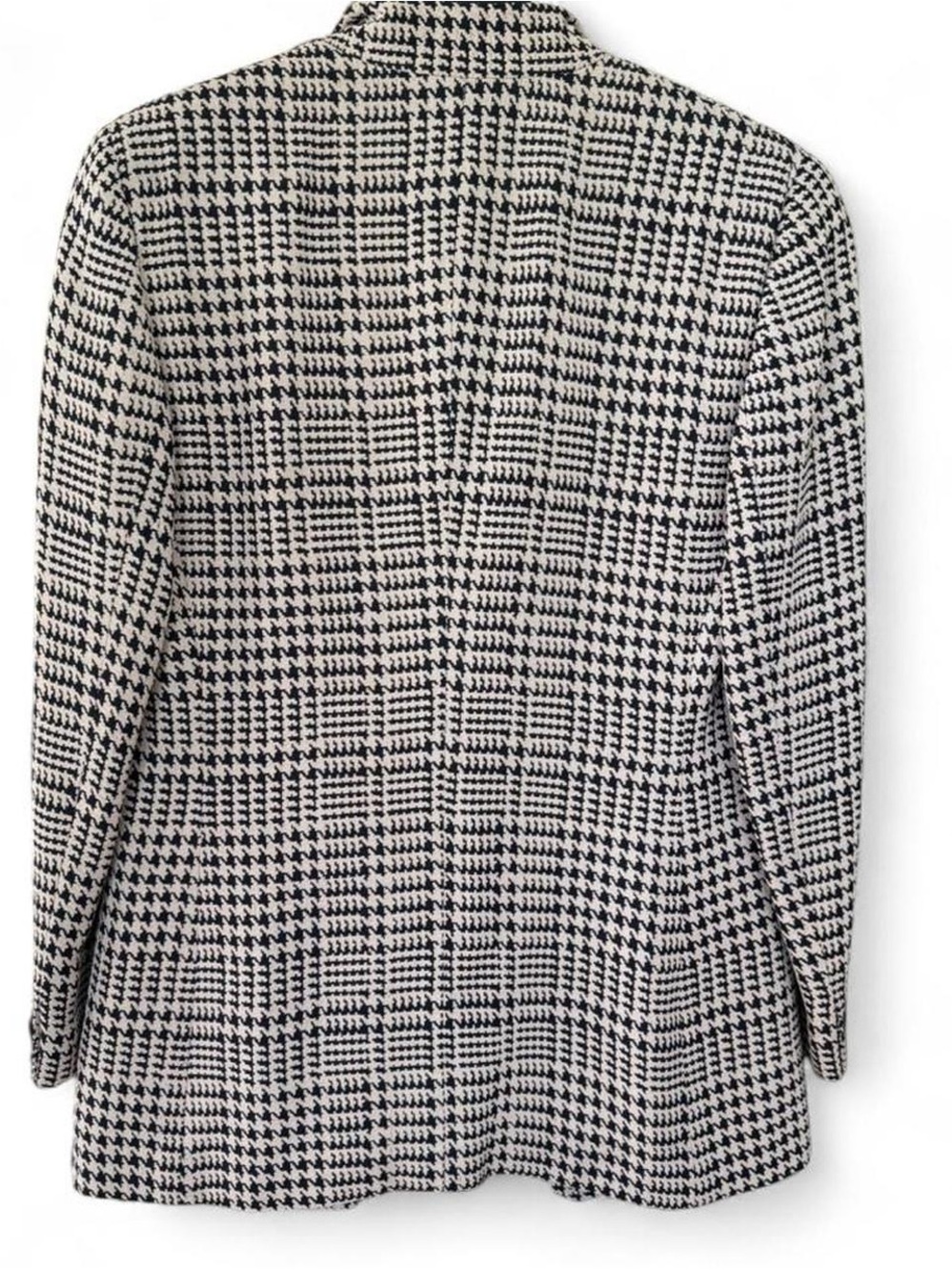 Giorgio Armani Le Collezioni Houndstooth Double-Breasted Blazer IT 44 / US 10 - Picture 2 of 11